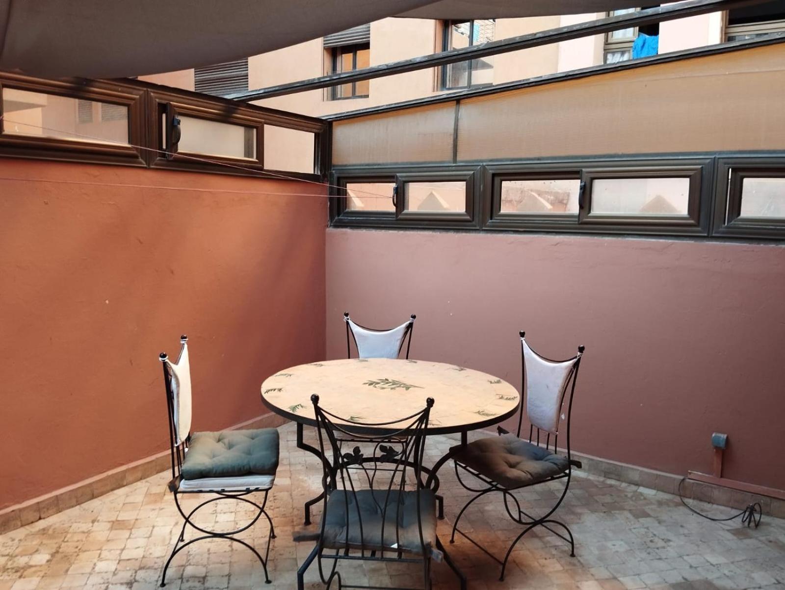 Appartement Douillet Au Centre Gueliz Marrakesch Exterior foto
